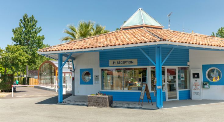 Réception du camping