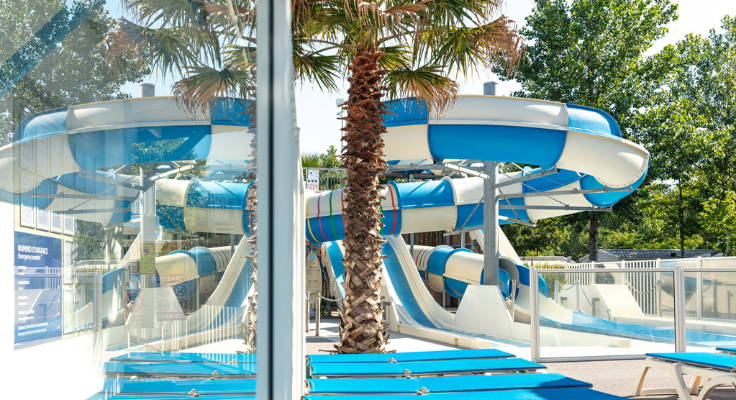 Domaine de la Marina, toboggan aquatique