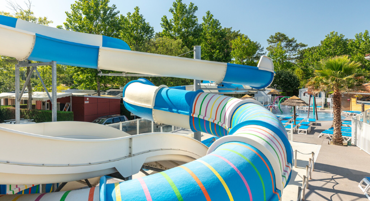 Domaine de la Marina, toboggan aquatique