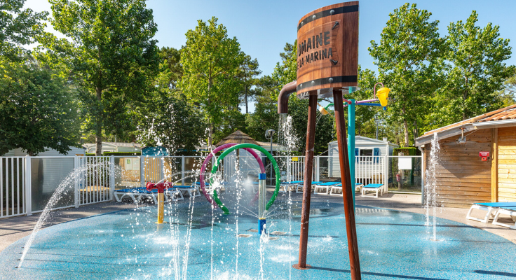 domaine de la marina, jeu aqualudique