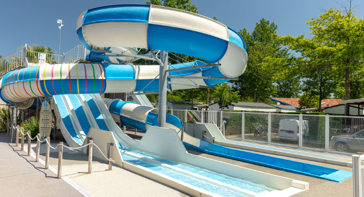 Domaine de la Marina, toboggan aquatique