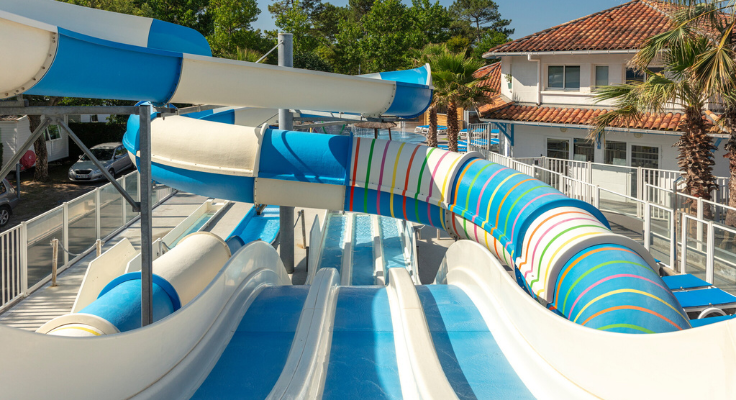 Domaine de la Marina, toboggan aquatique